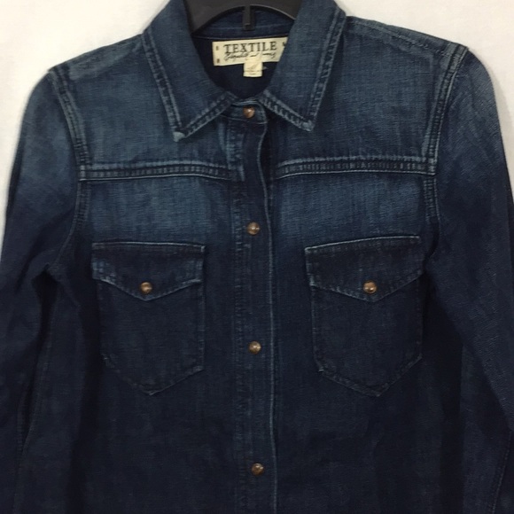 Textile Elizabeth & James denim shirt - Picture 4 of 5
